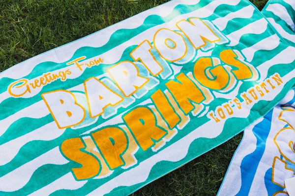 Lou's Barton Springs Towels
