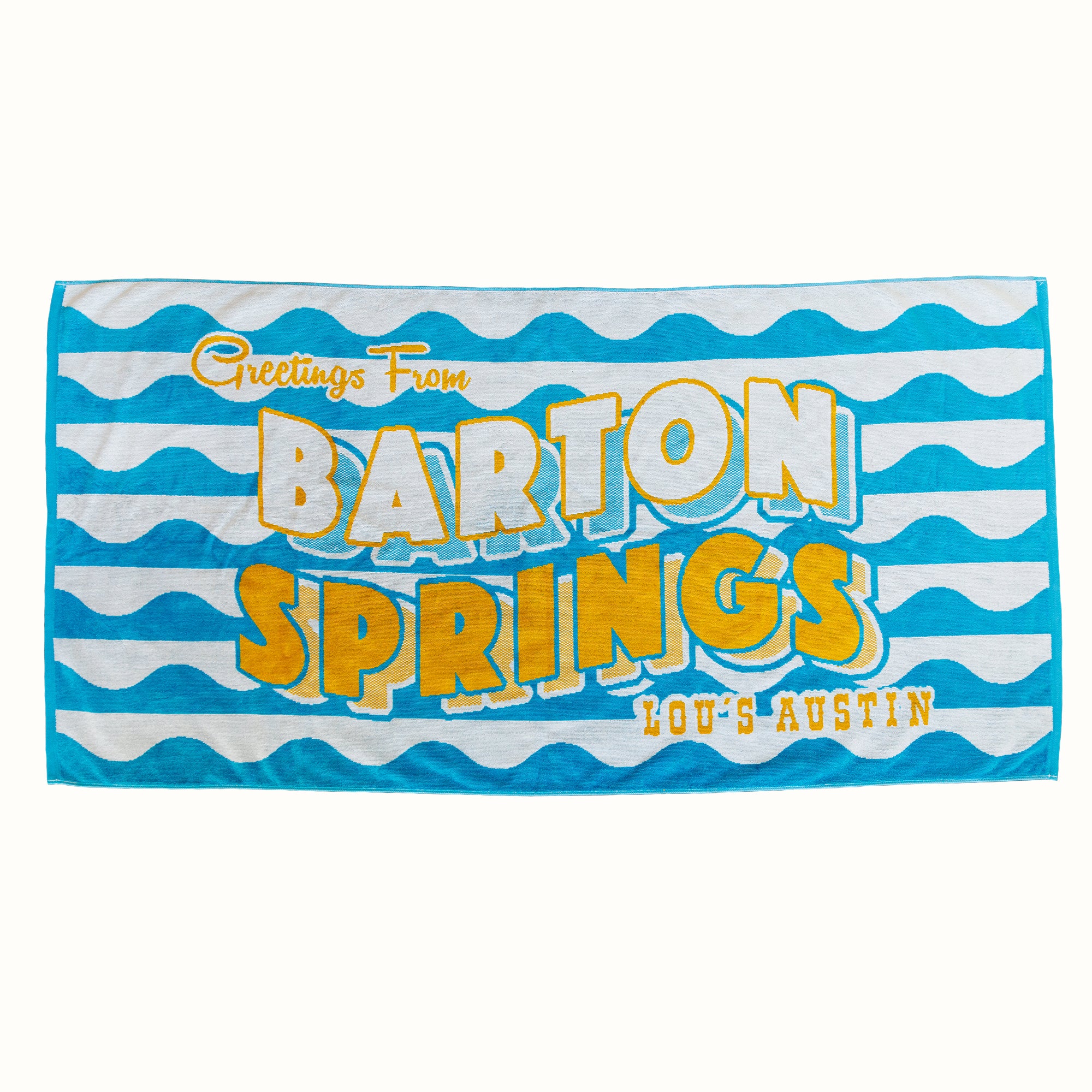 Lou's Barton Springs Towels