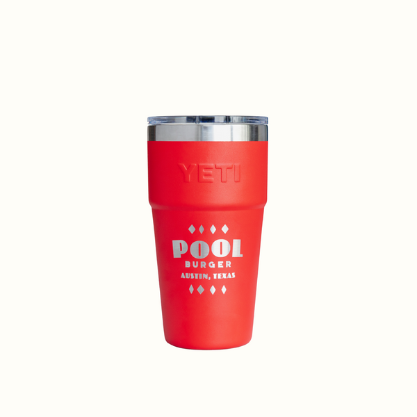 Pool Burger Yeti Tumbler