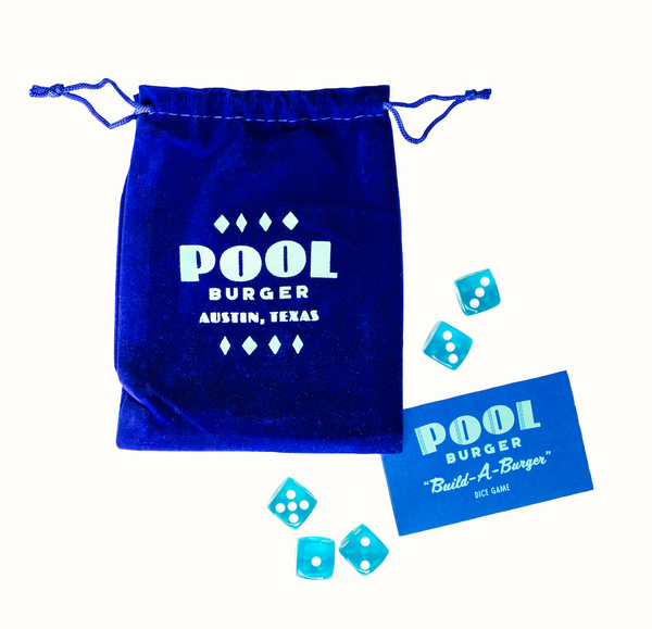 Pool Burger Dice Game