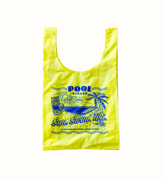 Pool Burger Baggu Tote