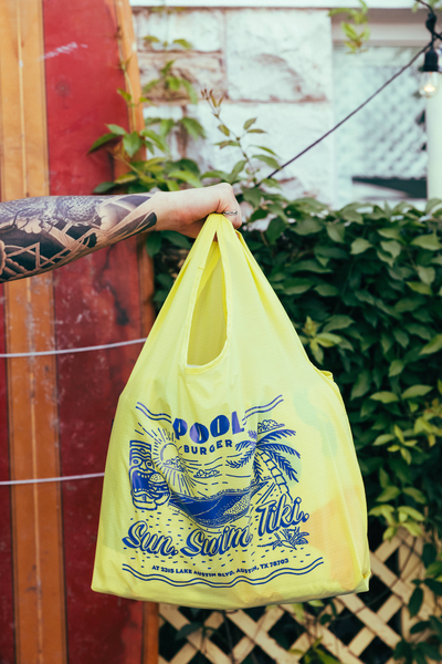 Pool Burger Baggu Tote