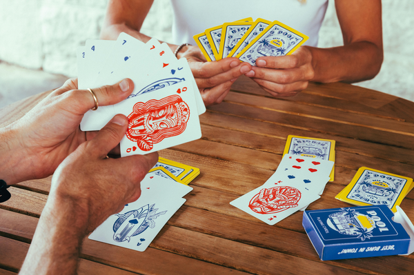 Pool Burger Playing Cards