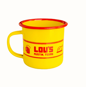 Lou's Enamel Mug