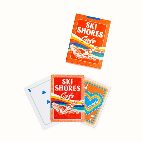 Ski Shores Playing Cards