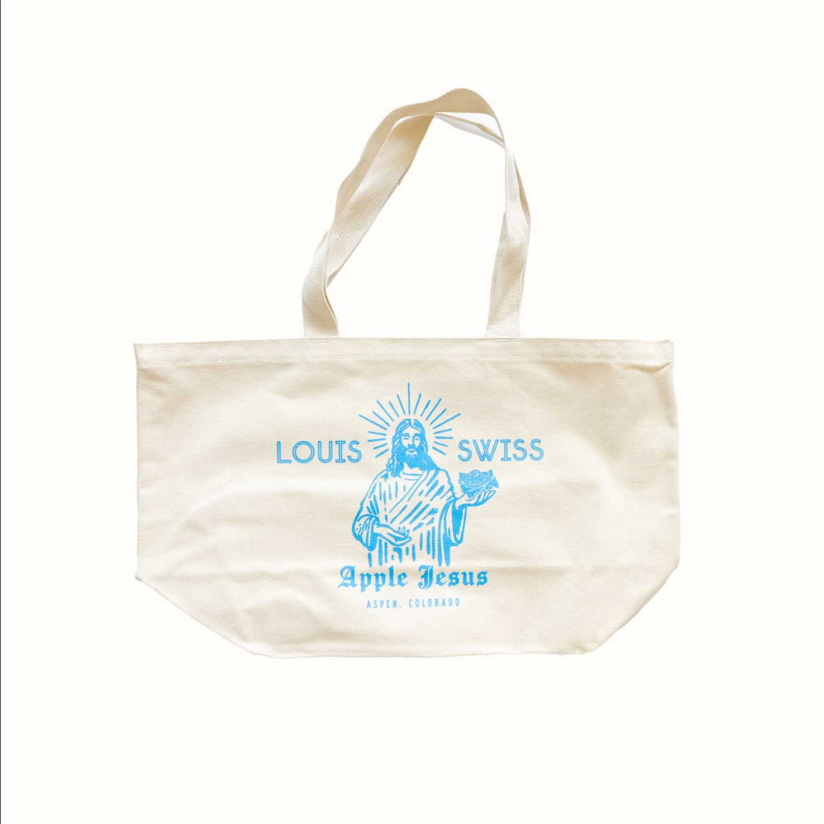 Louis Swiss Apple Jesus Market Tote