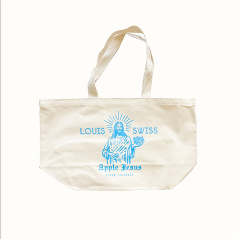 Louis Swiss Apple Jesus Market Tote