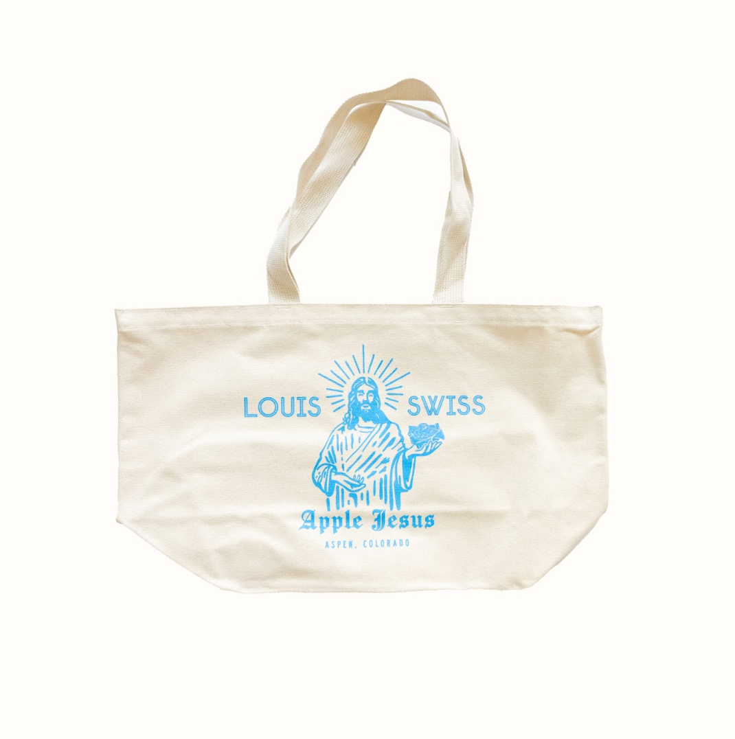 Louis Swiss Apple Jesus Market Tote