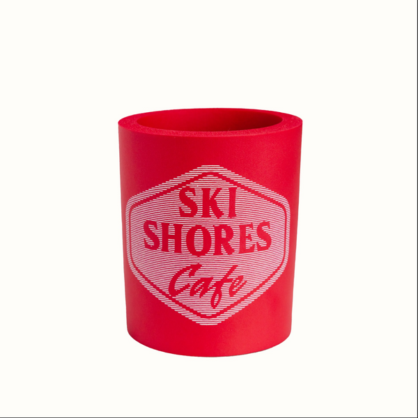 Ski Shores Cafe Koozie