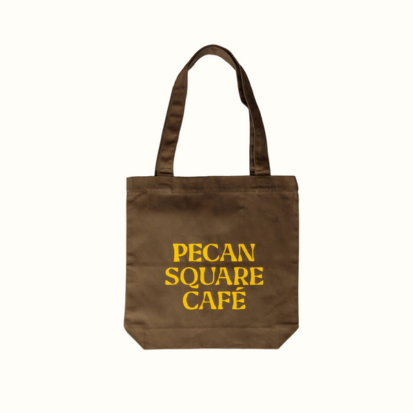 Pecan Square Cafe Tote Bag