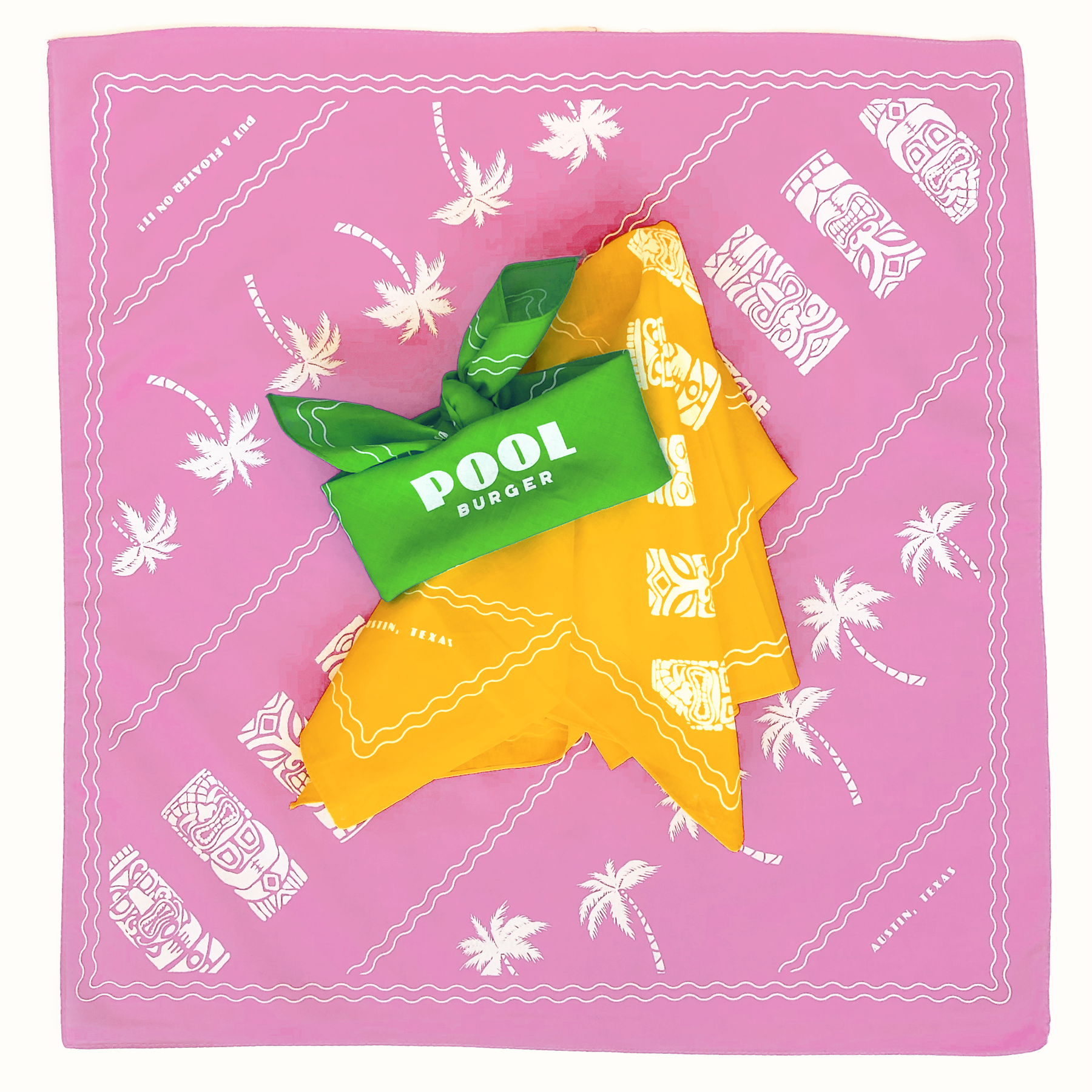 Pool Burger Bandana