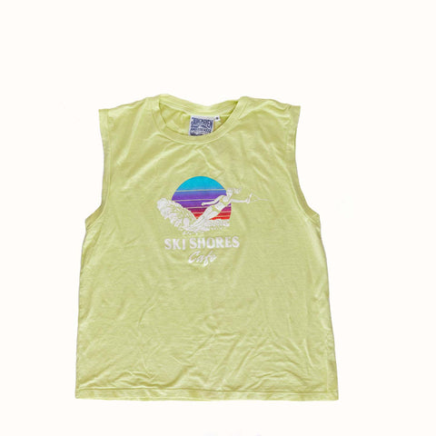 Ski Shores Cafe Muscle Tee
